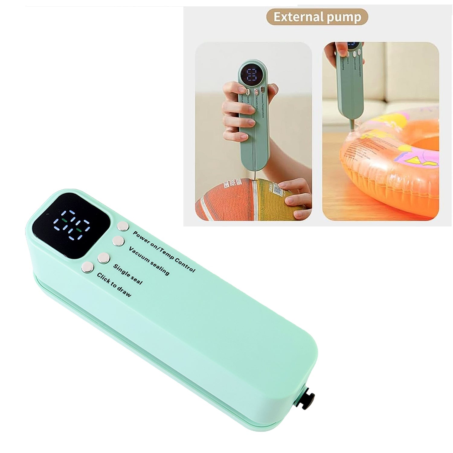 Rechargeable Electric Vacuum Sealer Machine Rechargeable Electric Vacuum Sealer Machine